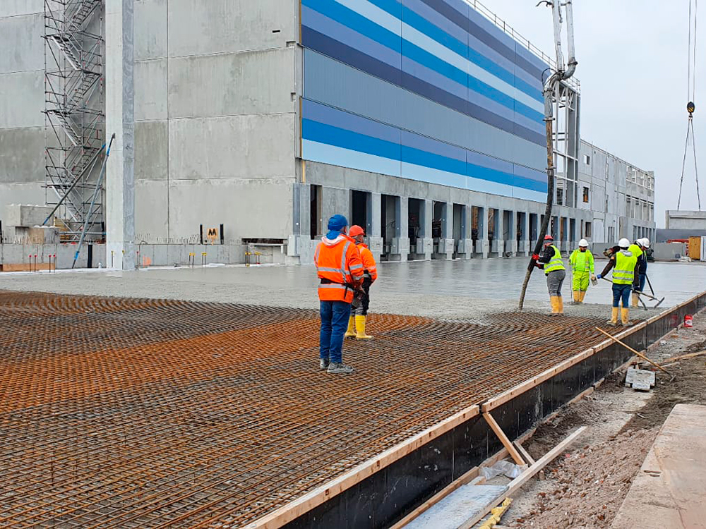 Phönix-Bau Betonbaustelle phoenix-bau