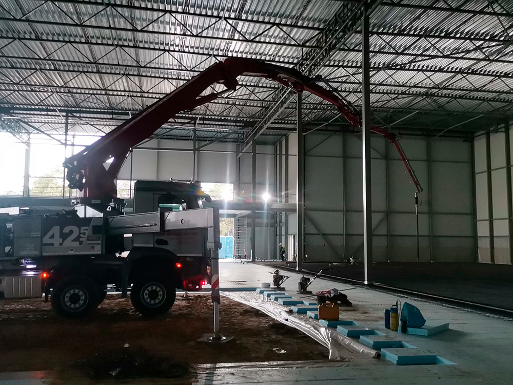Phönix-Bau Betonbaustelle phoenix-bau