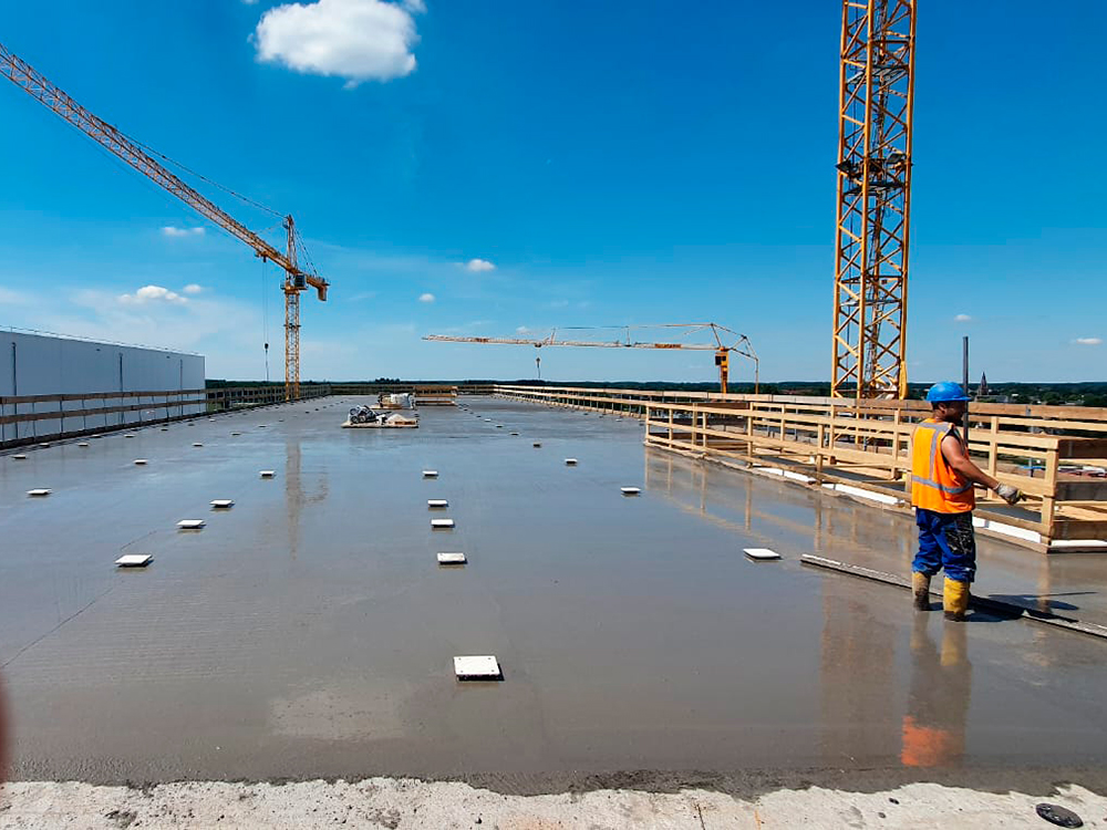 Phönix-Bau Betonbaustelle phoenix-bau